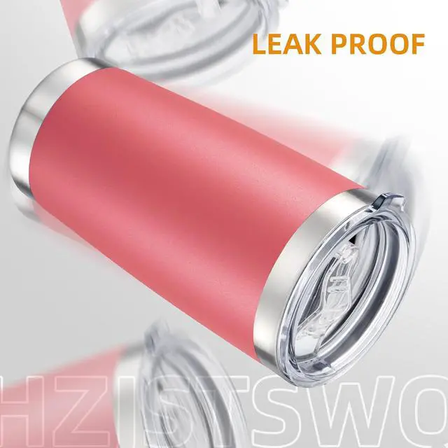 Alt view image 4 of 7 - 20 oz Tumbler with Lid Stainless Steel Insulated Tumblers, 1 Pack