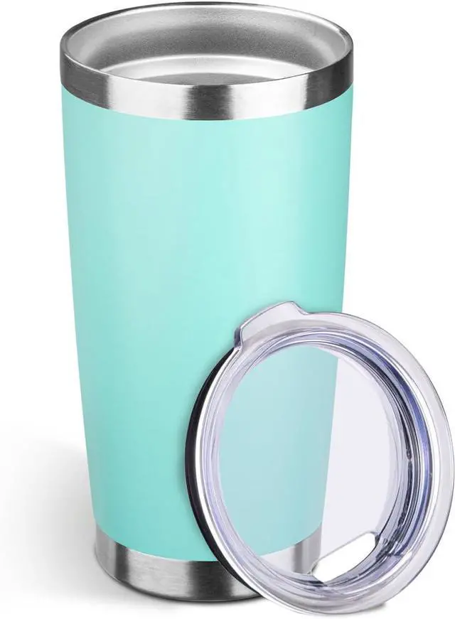 Main image of StarSpeed 20oz Stainless Steel Travel Coffee Tumbler,Light Green