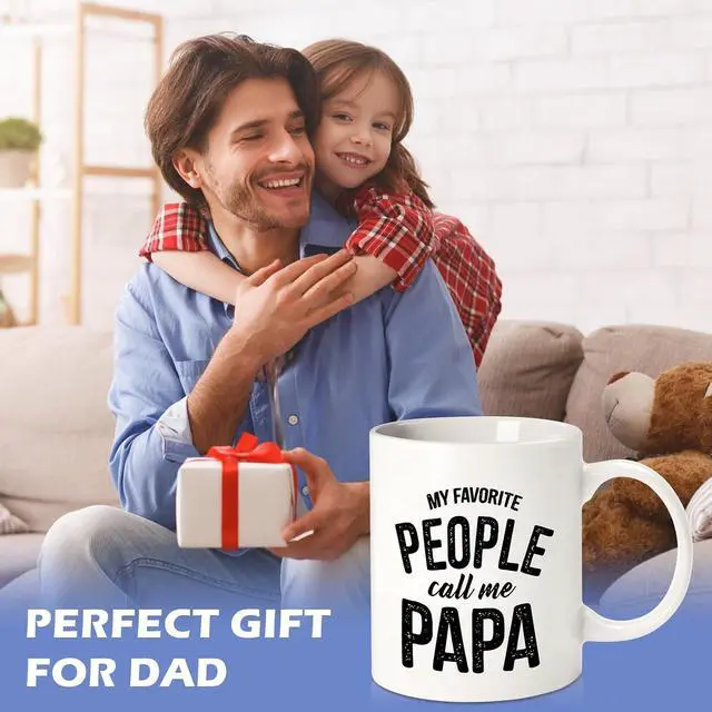 Alt view image 7 of 7 - Birthday funny Gifts for Husband Dad from Daughter Wife-11 OZ Coffee Mug