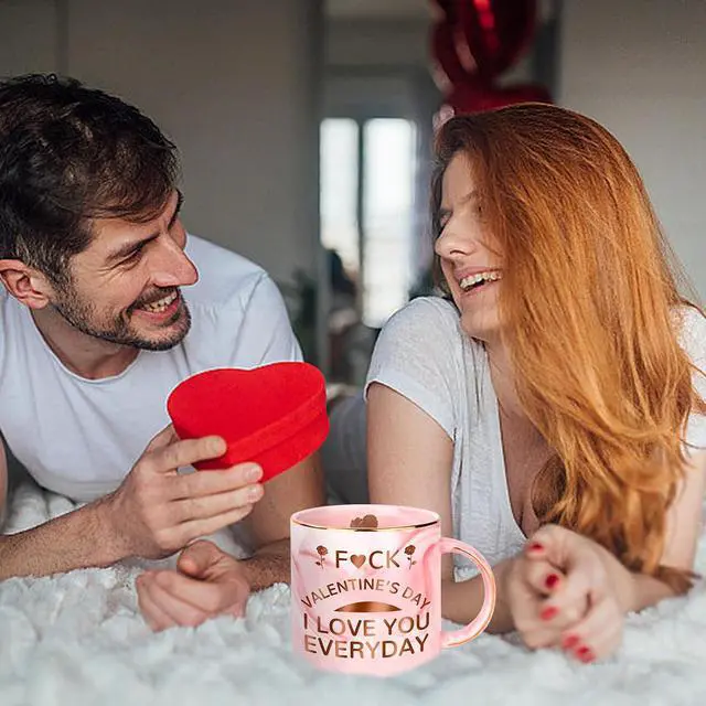 Alt view image 6 of 7 - SAPGIF Valentines Gifts for Her, Funny 12 OZ Coffee Mug Gifts for Girlfriend Wife from Boyfriend Husband Him, Cute Stuff for Women Her, Naughty Valentines Presents Gift Ideas