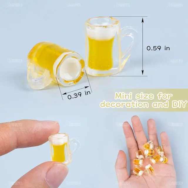 Alt view image 2 of 7 - AUEAR, Lovely Plastic Beer Cup Mug Model Mugs Cups (10 Pieces)