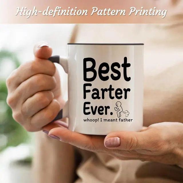 Alt view image 2 of 7 - Dad Coffee Mug 11Oz Funny Christmas Birthday Gift for Dad