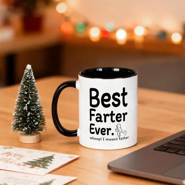 Alt view image 5 of 7 - Dad Coffee Mug 11Oz Funny Christmas Birthday Gift for Dad