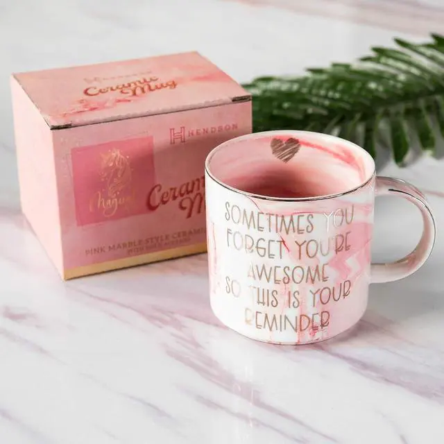Alt view image 2 of 7 - Thank You Gifts for Women - Funny Gifts Ideas for Friends, Coworkers, Boss, Employee, Mom, Mentor - Inspirational, Thoughtful, Birthday, Friendship, Graduation Presents for Her - Ceramic Coffee Cup