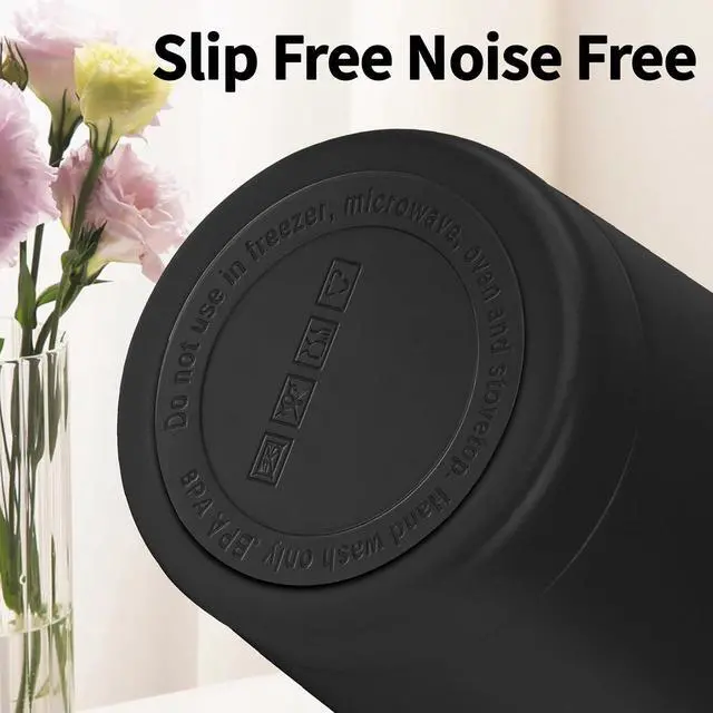 Alt view image 6 of 7 - MEZMUT 20oz Insulated Tumbler Cup Travel Coffee Mug with Lid Straw(Black,1)