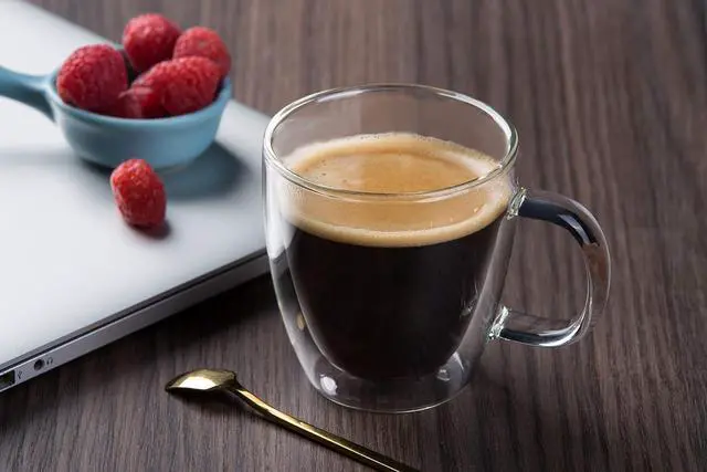 Alt view image 6 of 7 - CNGLASS Insulated Espresso Glass Mugs 5.4oz/160ml, Small Clear Coffee Mugs Set of 2, Double Wall Glass Cups with Handle for Tea and Macchiato
