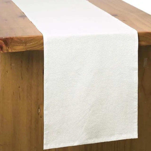 Main image of Letjolt White Table Runner 72 Inches Long