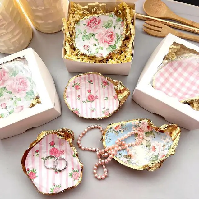 Alt view image 5 of 7 - 80 Pcs Pink Floral Napkins, 6.5 In Vintage Flower Napkins 2 Ply