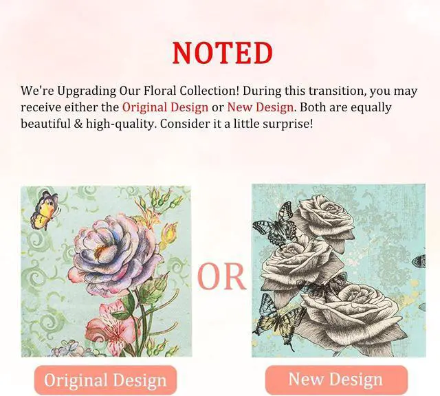 Alt view image 2 of 7 - 24 Pack Decoupage Napkins, 24 Styles Vintage Floral Napkins for Crafting