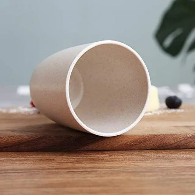 Alt view image 3 of 7 - Eco-friendly Unbreakable Reusable Drinking Cup for Adult(12 OZ), Wheat Straw Glasses Healthy Tumbler Set 5-Multicolor, Dishwasher Safe