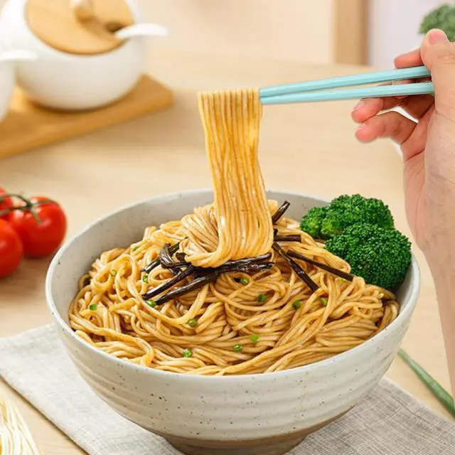 Alt view image 6 of 6 - Chopsticks, 5 Pairs Reusable Fiberglass Chopsticks, Colorful, Dishwasher Safe, Non-Slip, 9.2 Inches