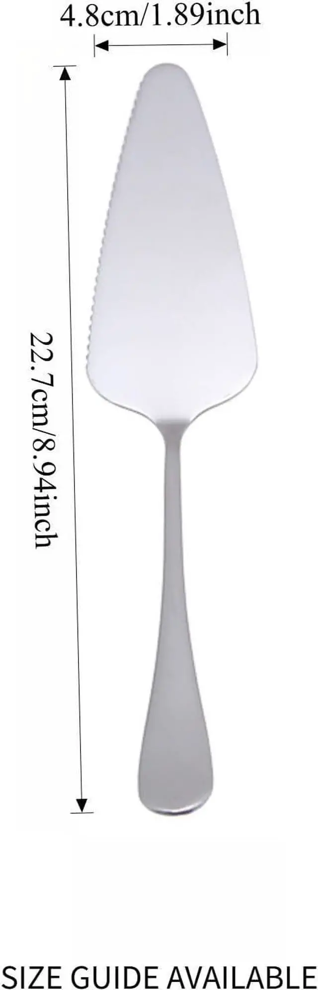 Alt view image 7 of 7 - 2-Piece Cake Server & Pie Cutter Set, Stainless Steel Triangle Spatula