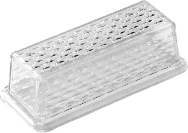 Main image of Chef Craft Select Plastic Butter Dish, 7 Inches In Length, Clear