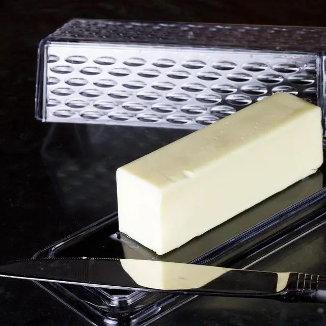 Alt view image 3 of 4 - Chef Craft Select Plastic Butter Dish, 7 Inches In Length, Clear