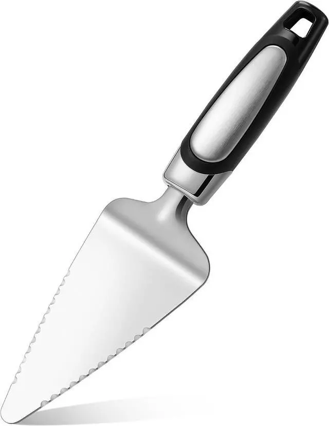 Main image of Heavy Duty Pie Server Spatula Stainless Steel Cake Cutter Thick Blade