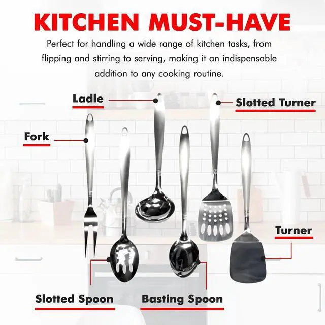 Alt view image 7 of 7 - Chef Craft Select Cooking Ladle, 11.5 inch, Stainless Steel