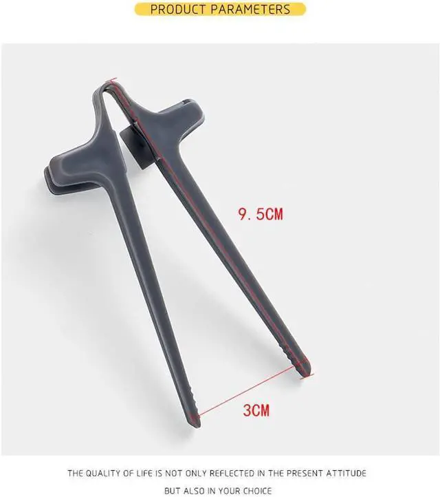 Alt view image 5 of 7 - 4pcs Finger Snack Chopsticks for Gamer,Snack Clips,Gaming Finger Tongs,Gaming Finger Sleeves,Gamer Gifts,Cell Phones Accessories