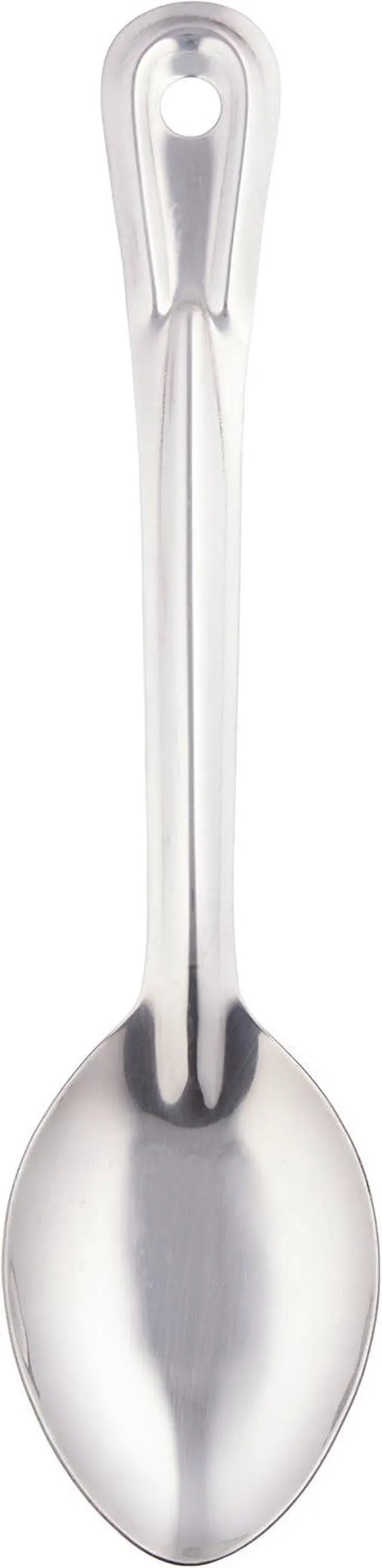 Alt view image 2 of 2 - Winco 11" Stainless Steel Basting Solid Spoon
