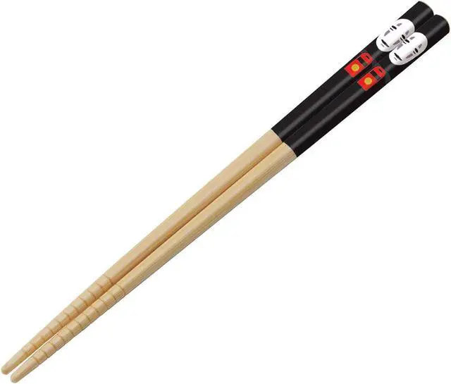 Alt view image 2 of 3 - Spirited Away Bamboo Chopstick -Anti-Slip Grip for Ease of Use - Authentic Japanese Design - Lightweight, Durable and Convenient - No-Face
