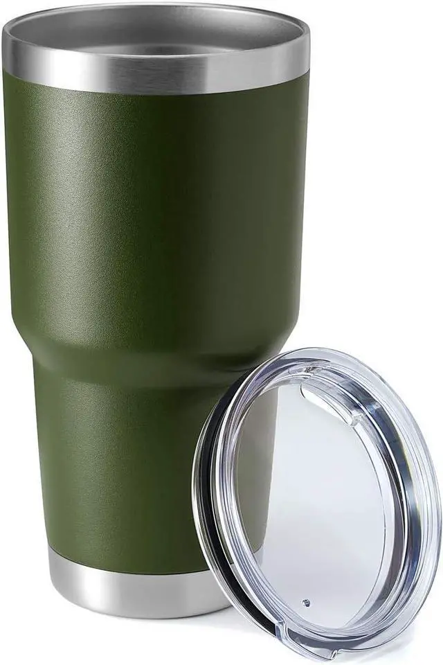 Main image of HASLE OUTFITTERS 30oz Stainless Steel Tumbler, Double Wall Vacuum Insulated Travel Mug Tumbler, Durable Insulated Coffee Mug, Gift Box Set (Amey Green, 1)