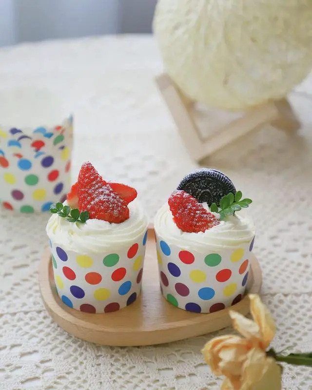 Alt view image 7 of 7 - 100-Pack Disposable Wrappers Large Paper Cake Baking Cup Cupcake Muffin Cases Birthday Party Decoration