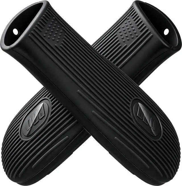 Main image of Cbiumpro 2 Pack Heatproof Cast Iron Handle Cover Holder for Hot Skillet Pan