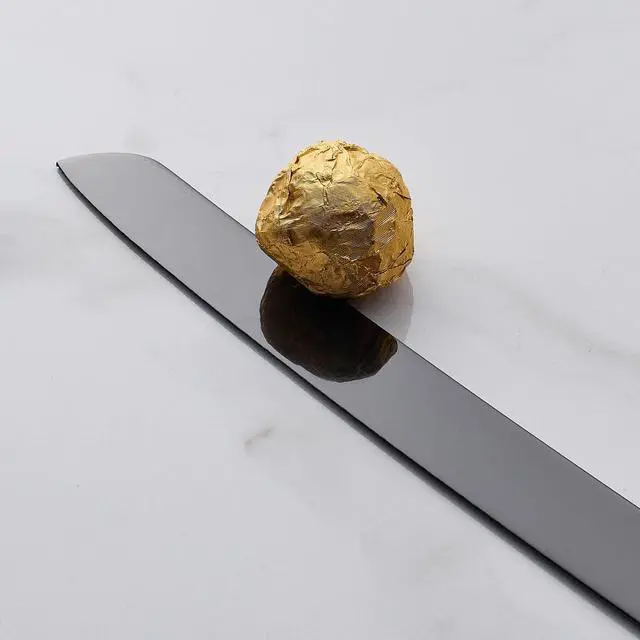 Alt view image 6 of 6 - Black Stainless Steel Cake Cutter Set