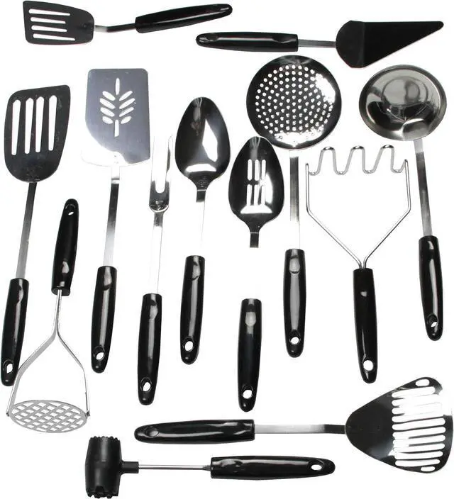 Alt view image 2 of 3 - Chef Craft Select Pie Server, 9.5 inches in length, Stainless Steel/Black