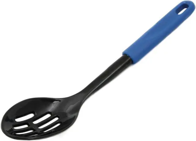 Main image of Chef Craft Basic Nylon Slotted Spoon, 11.5 inch, Blue/Black