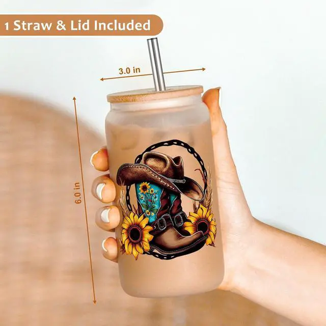 Alt view image 4 of 7 - LEADO Western Cowgirl Hat Cup - Country Girl Gifts, Western Gifts for Women