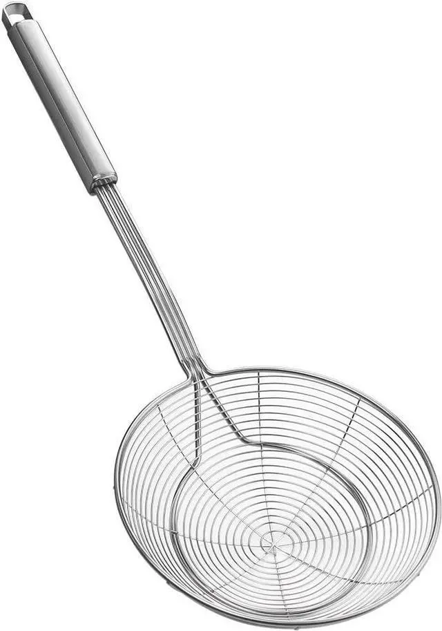 Main image of YFWOOD 6.3 Inch Spider Strainer Skimmer, Slotted Spoon for Cooking
