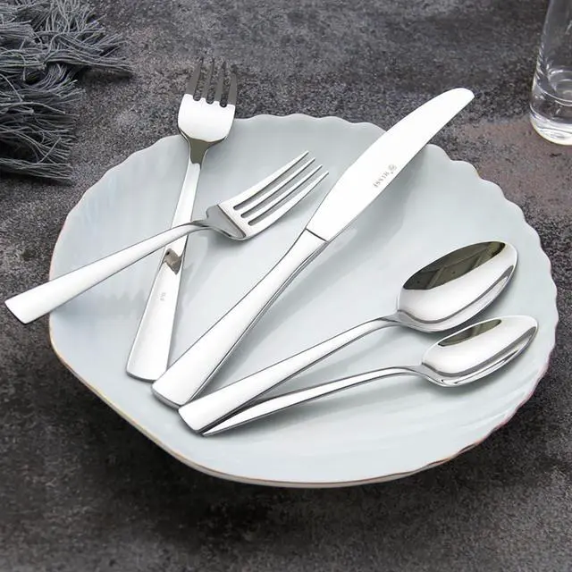 Alt view image 4 of 7 - Butter Knife,Dinner Knife,Stainless Steel 4 Pieces Set knives