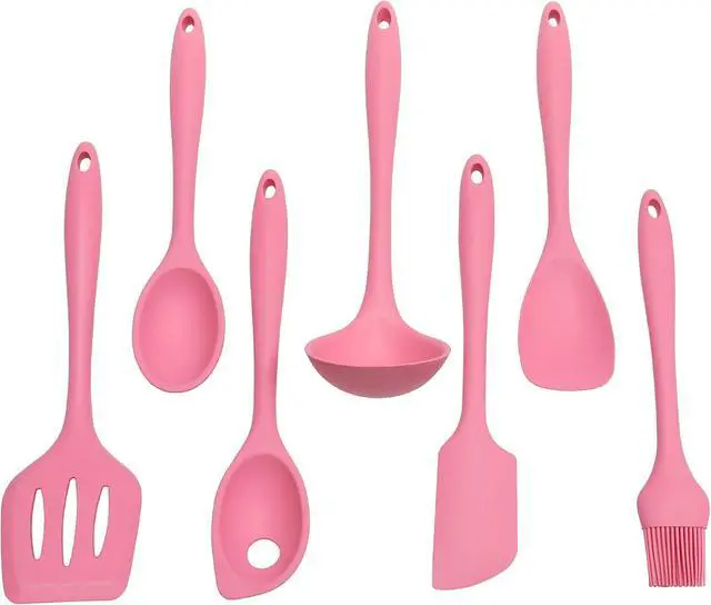 Alt view image 5 of 6 - Chef Craft Premium Silicone Basting Spoon, 11 inch, Pink
