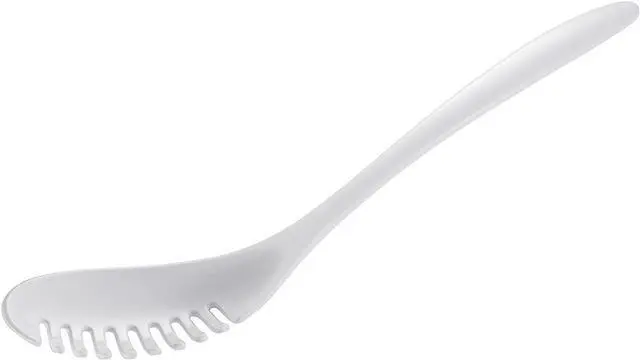 Main image of Gourmac White Melamine Pasta Spoon 12.75"