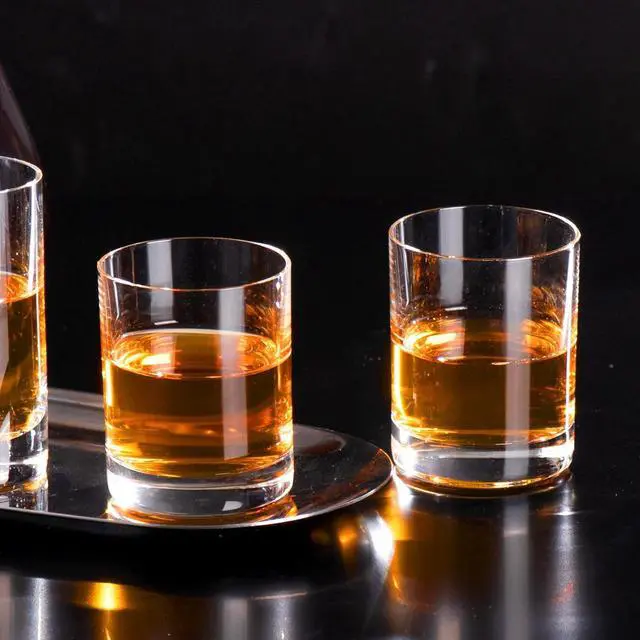Alt view image 3 of 6 - KAMMAK Shot Glasses Set of 2, Clear Espresso Shot Glass with Heavy Base