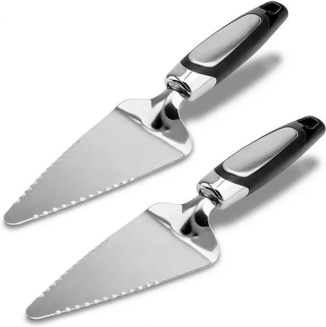 Main image of 2PCS Cake Cutter And Pie Server, Stainless Steel Pie Cutter For Desserts