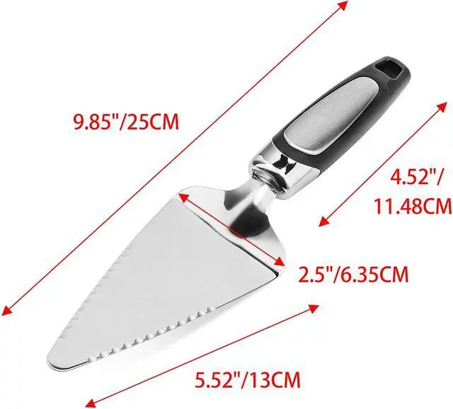 Alt view image 2 of 7 - 2PCS Cake Cutter And Pie Server, Stainless Steel Pie Cutter For Desserts