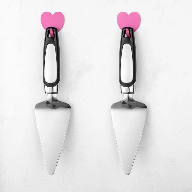 Alt view image 7 of 7 - 2PCS Cake Cutter And Pie Server, Stainless Steel Pie Cutter For Desserts