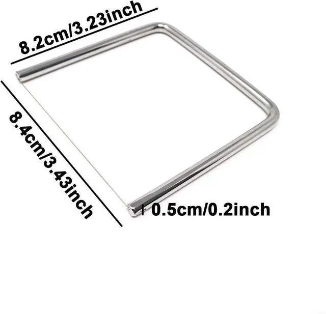 Alt view image 2 of 7 - Honbay 2PCS Stainless Steel Butter Cheese Wire Cutters Slicers Knives for Kitchen (small)