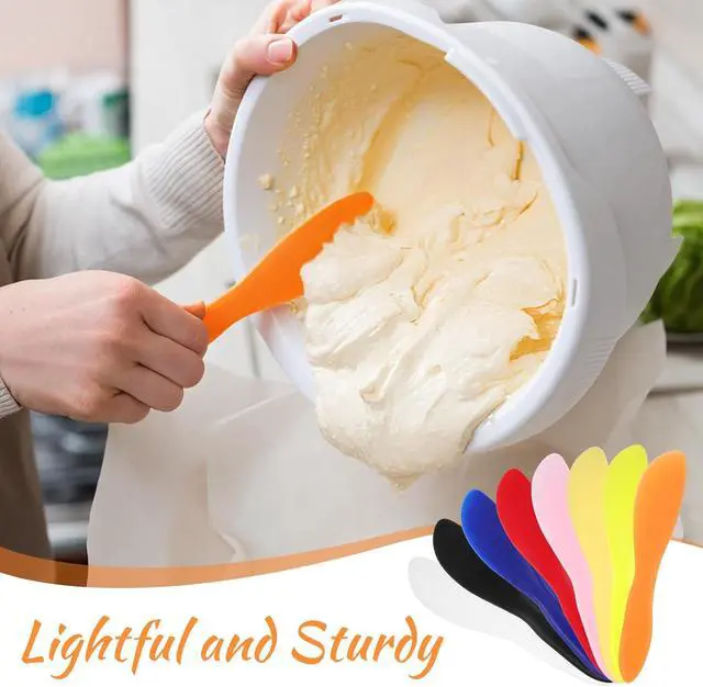 Alt view image 3 of 7 - 8 PCS Plastic Butter Spreader, Multi Purpose Butter Spreader Knives, Frosting Knife Cheese Sandwich Spreaders for Soft Cheese Cream Icing Charcuterie Board