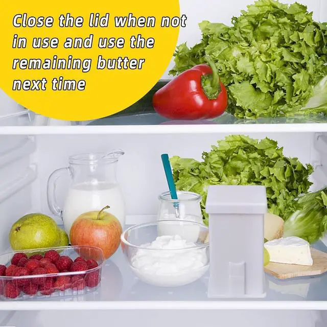 Alt view image 4 of 7 - codree 3 PCS Butter Spreader Dispenser-Corn Butter Holder with Built-In Cover-Spreads Butter Dispenser on Waffles Toast Pancakes Bagels