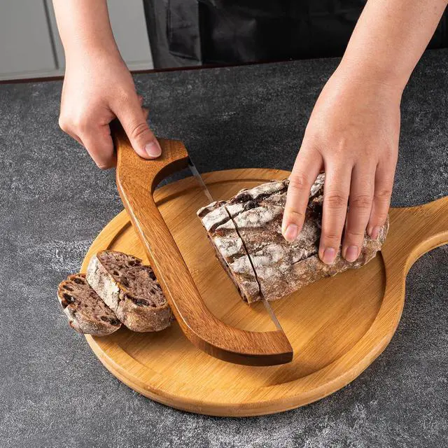 Alt view image 7 of 7 - Bread Knife for Homemade Bread 14.5'' Sourdough Bread Knife Bread knives