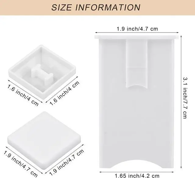 Alt view image 2 of 7 - Aodaer 2 Pack Butter Spreader Plastic Butter Spreader with Built-in Cover Corn Cob Butter Holder Spreads Butter Dispenser on Pancakes, Waffles, Bagels and Toast