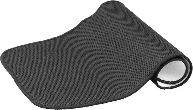 Alt view image 5 of 5 - iDesign Fabric Mini Kitchen Countertop Dish Drying Mat, Black