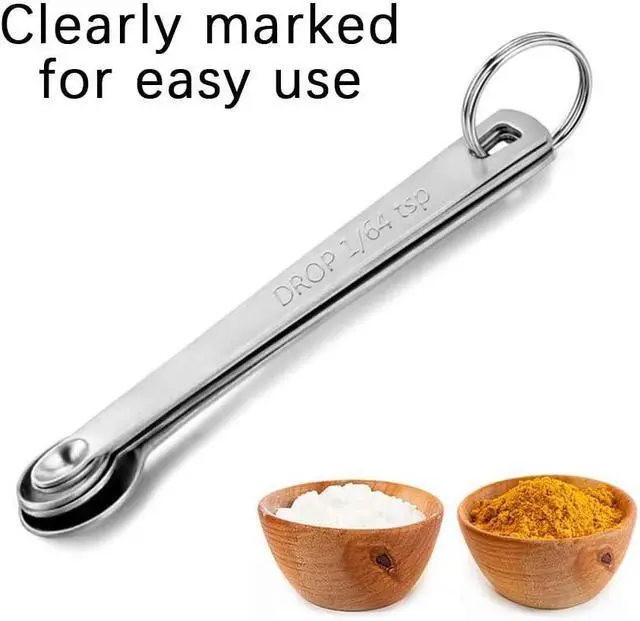 Alt view image 4 of 5 - 1Pack Mini Measuring Spoon Set, Small Teaspoon for Tiny Measurement