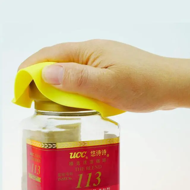 Alt view image 7 of 7 - Rubber Jar Opener Gripper Pad-Jar Opener for Weak Hands-Silicone Heat Insulation Pad Round-Rubber Grippers for Opening Jars