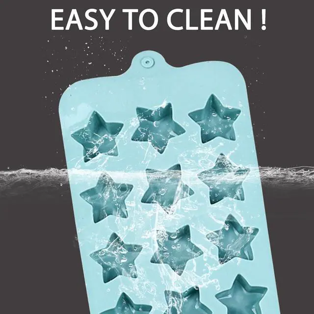 Alt view image 3 of 7 - Star Silicone Candy Mold 15-Cavity for Chocolate Jelly Ice