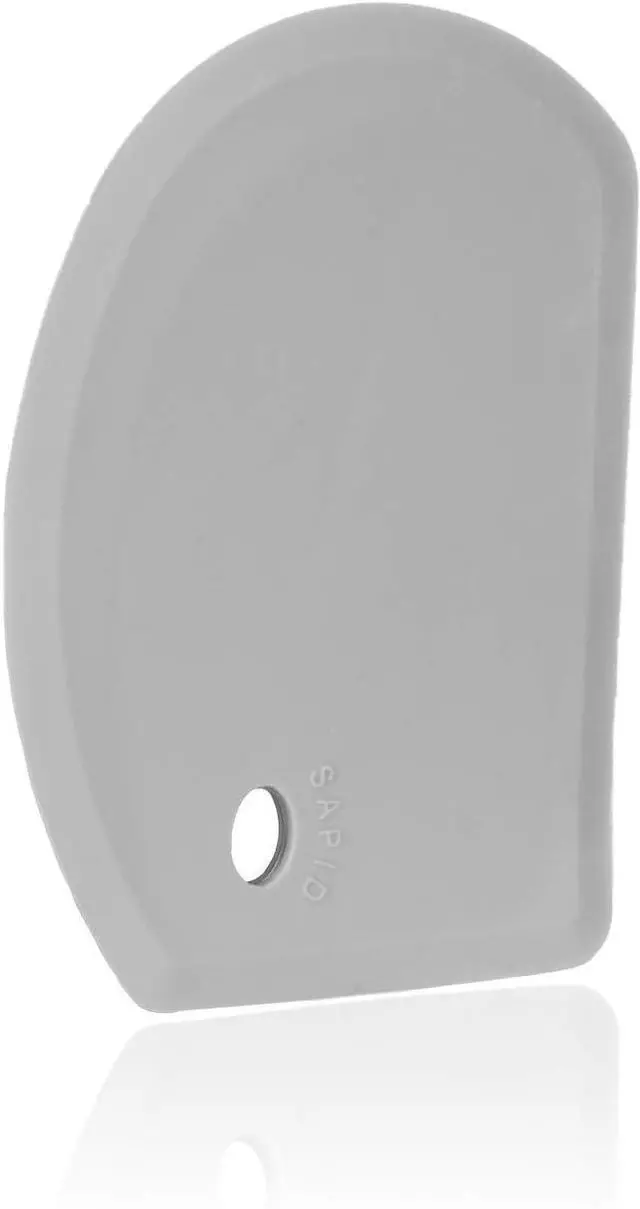 Main image of Sapid Flexible Curved Edge Silicone Bowl Scraper Dough Scraper Baking Bread