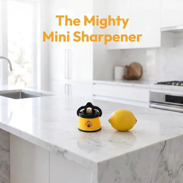 Alt view image 6 of 7 - Hands Free Knife Sharpener with Suction Cup