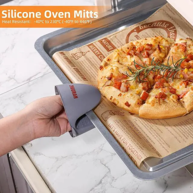 Alt view image 4 of 6 - Pizza Scissors, Pizza Cutter with Shovel, Food-Grade Sharp Stainless Steel Blade and Soft Grip Handle, Multifunctional Kitchen Scissors, 27cm (black)